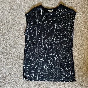 Black Helmut Lang top